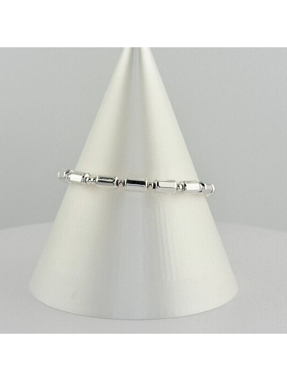 Bomb Party Single Stack Bracelet - on Silver Plating #107